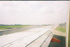 Our plane before taking off.
