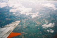 Another foto from the plane, which is now making a turn.
