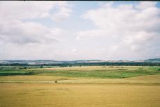 A foto from the train, going north from Edinburgh.
