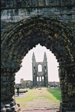St. Andrews Cathedral (or what is left of it).
