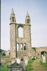 St. Andrews Cathedral (or what is left of it).
