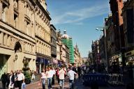 Main shopping street in Glasgow.
