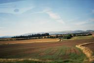 Picture taken from the train (Glasgow->Dundee).
