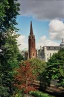 The park in Aberdeen, near the railway.
