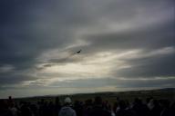 Planes at Leuchars airshow: dutch F16 falcon.
